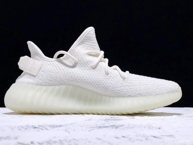 Boost V2 White Cream Adidas Yeezy CP9366 350 0807
